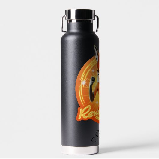 Rena Rouge Circle Badge Waterfles (Voorkant)