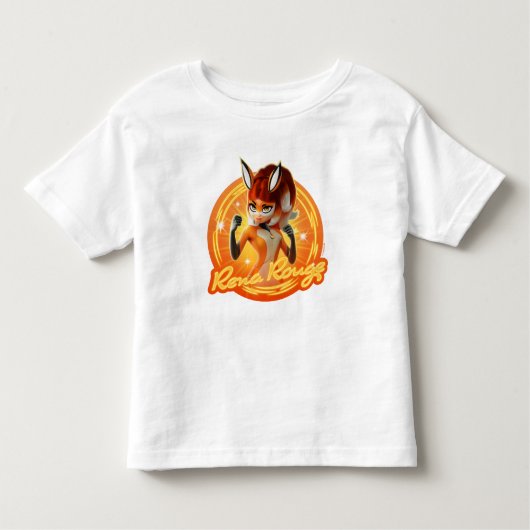 Rena Rouge Cirkel Badge Kinder Shirts (Voorkant)