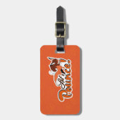 Rena Rouge | Laten we bonzen Bagagelabel (Voorkant verticaal)