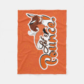 Rena Rouge | Laten we bonzen Fleece Deken (Voorkant)