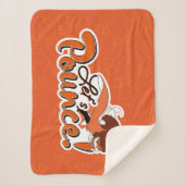 Rena Rouge | Laten we bonzen Sherpa Deken (Voorkant)