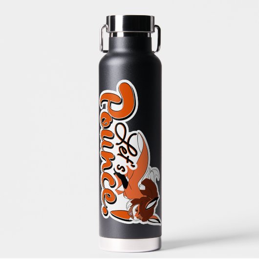 Rena Rouge | Laten we bonzen Waterfles (Voorkant)