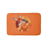 Rena Rouge Oranje badge Badmat (Voorkant)