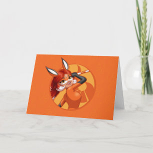 Rena Rouge Oranje badge Kaart