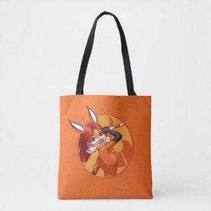 Rena Rouge Oranje badge Tote Bag