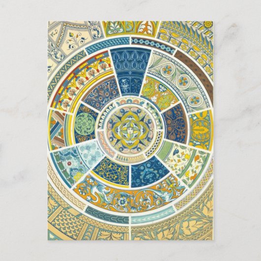 Renaissance Aardewerk Decoraties Briefkaart (Voorkant)