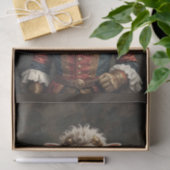 Renaissance adellijke schapen in koninklijke kledi tissuepapier (Geschenk)