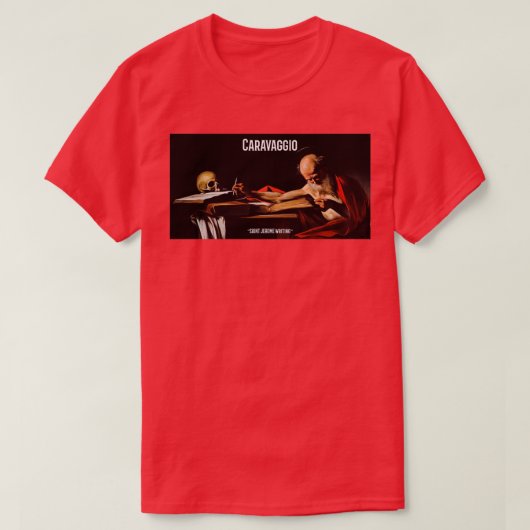 Renaissance al Art Caravaggio 3 T-shirt (Design voorkant)