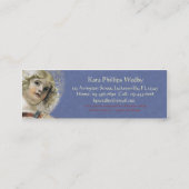 Renaissance Angel Bladwijzer Visitekaartjes Melozz (Achterkant)