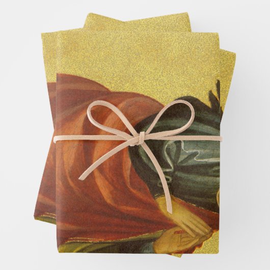 Renaissance Angel by Master of the Bambino Vispo Inpakpapier Vel (In situ)