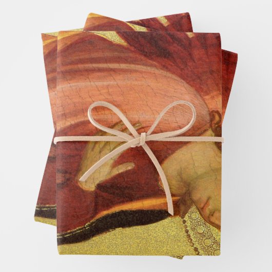 Renaissance Angel by Master of the Bambino Vispo Inpakpapier Vel (In situ)