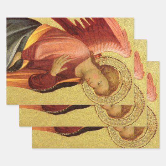 Renaissance Angel by Master of the Bambino Vispo Inpakpapier Vel (Set)