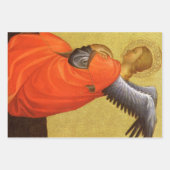 Renaissance Angel by Master of the Bambino Vispo Inpakpapier Vel (Voorkant 3)