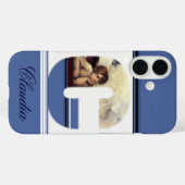 RENAISSANCE ANGEL C LETTER Winged Cherub Monogram Case-Mate iPhone Case (Achterkant (horizontaal))