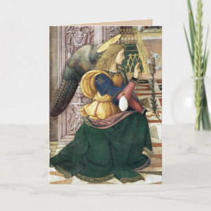 Renaissance Angel Christmas Cards Pinturicchio Feestdagen Kaart