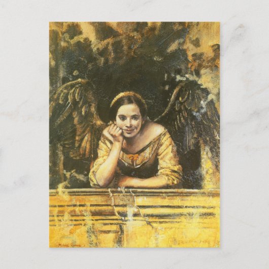 Renaissance Angel Design Briefkaart (Voorkant)