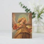Renaissance Angel die Violin Melozzo da Forli spee Feestdagenkaart (Staand voorkant)