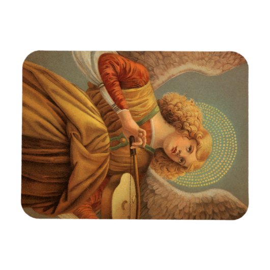 Renaissance Angel die Violin Melozzo da Forli spee Magneet (Horizontaal)