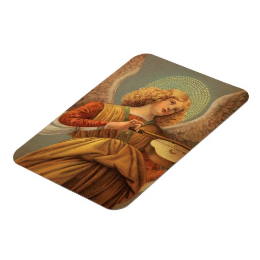 Renaissance Angel die Violin Melozzo da Forli spee Magneet (Linkerzijde)