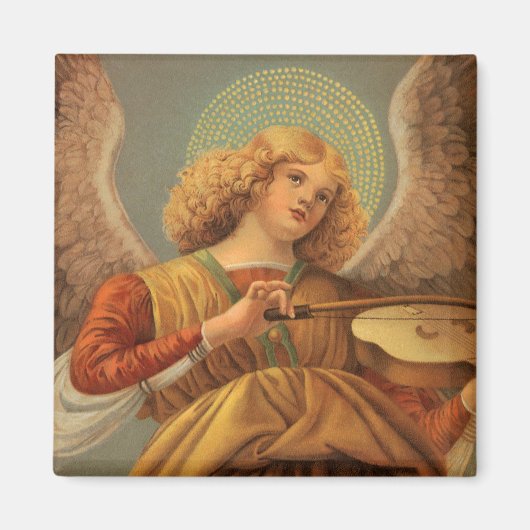 Renaissance Angel die Violin Melozzo da Forli spee Magneet (Voorkant)