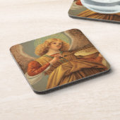 Renaissance Angel die Violin Melozzo da Forli spee Onderzetter (Linkerzijde)