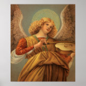 Renaissance Angel die Violin Melozzo da Forli spee Poster (Voorkant)