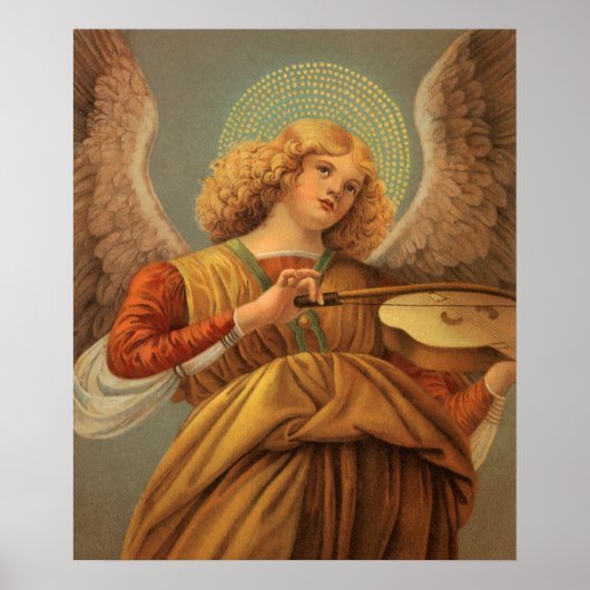 Renaissance Angel die Violin Melozzo da Forli spee Poster (Voorkant)
