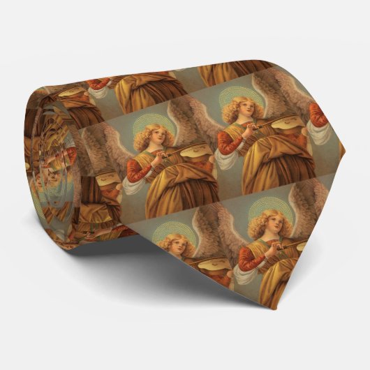 Renaissance Angel die Violin Melozzo da Forli spee Stropdas (Opgerold)