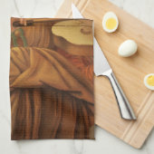 Renaissance Angel die Violin Melozzo da Forli spee Theedoek (Quarter Fold)