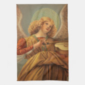 Renaissance Angel die Violin Melozzo da Forli spee Theedoek (Verticaal)
