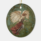 Renaissance Angel –  engeldecoratie Keramisch Ornament (Links)
