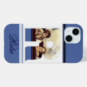RENAISSANCE ANGEL R LETTER Winged Cherub Monogram Case-Mate iPhone Case (Achterkant (horizontaal))