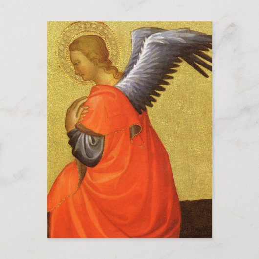 Renaissance Angel van de kapitein van het Bambino  Briefkaart (Voorkant)