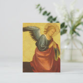 Renaissance Angel van de kapitein van het Bambino  Briefkaart (Staand voorkant)
