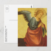 Renaissance Angel van de kapitein van het Bambino  Briefkaart (Voorkant / Achterkant)