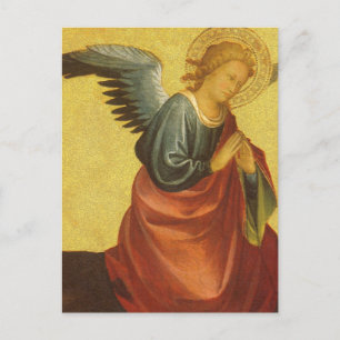 Renaissance Angel van de kapitein van het Bambino Briefkaart