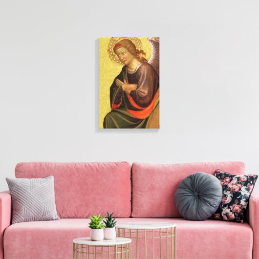 Renaissance Angel van de kapitein van het Bambino  Canvas Afdruk (Insitu (Woonkamer))