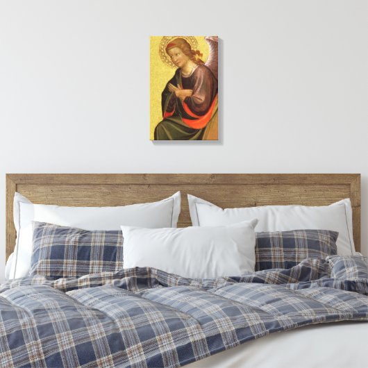 Renaissance Angel van de kapitein van het Bambino  Canvas Afdruk (Insitu (Slaapkamer))