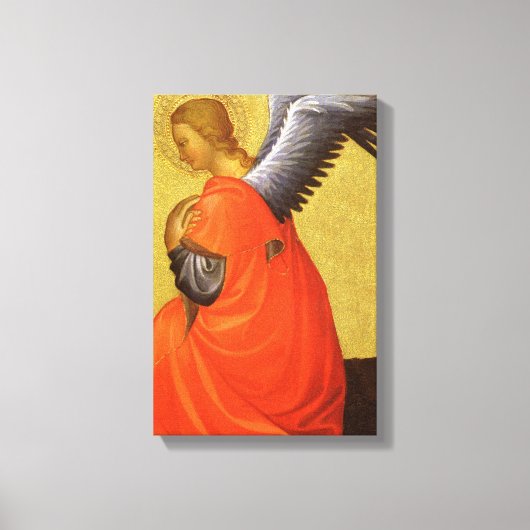 Renaissance Angel van de kapitein van het Bambino  Canvas Afdruk (Voorkant)