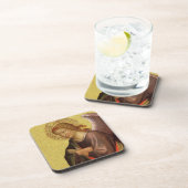 Renaissance Angel van de kapitein van het Bambino  Drankjes Onderzetter (Rechterzijde)