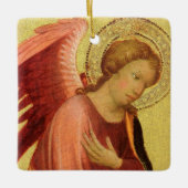 Renaissance Angel van de kapitein van het Bambino Keramisch Ornament (Voorkant)
