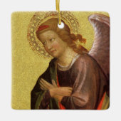 Renaissance Angel van de kapitein van het Bambino Keramisch Ornament (Voorkant)