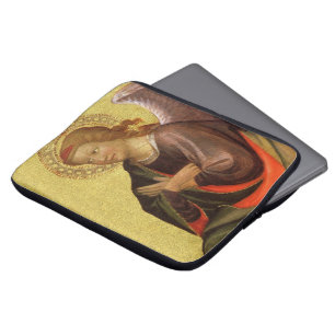 Renaissance Angel van de kapitein van het Bambino  Laptop Sleeve