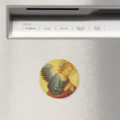 Renaissance Angel van de kapitein van het Bambino  Magneet (Insitu (Vaatwasser))