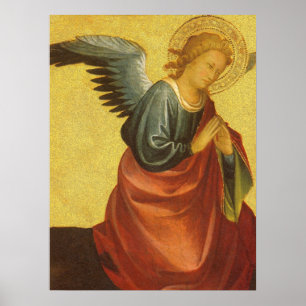 Renaissance Angel van de kapitein van het Bambino Poster