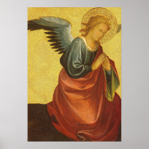 Renaissance Angel van de kapitein van het Bambino Poster