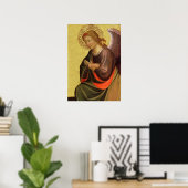 Renaissance Angel van de kapitein van het Bambino Poster (Thuiskantoor)