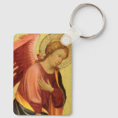 Renaissance Angel van de kapitein van het Bambino  Sleutelhanger (Achterkant)