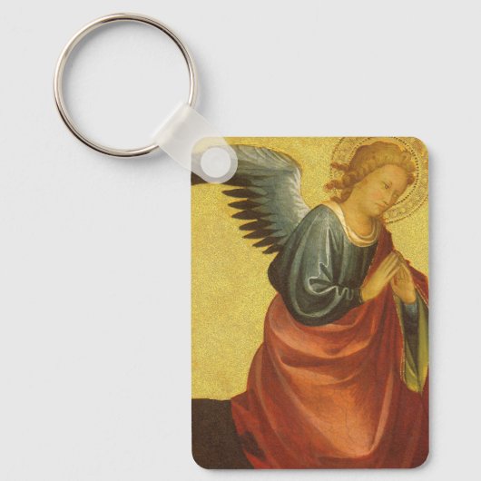 Renaissance Angel van de kapitein van het Bambino  Sleutelhanger (Voorkant)