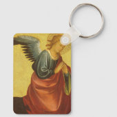 Renaissance Angel van de kapitein van het Bambino  Sleutelhanger (Achterkant)